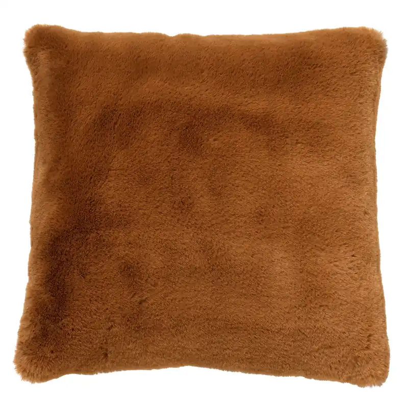 Dutch Decor sierkussen Zaya Tobacco Brown 45×45 cm